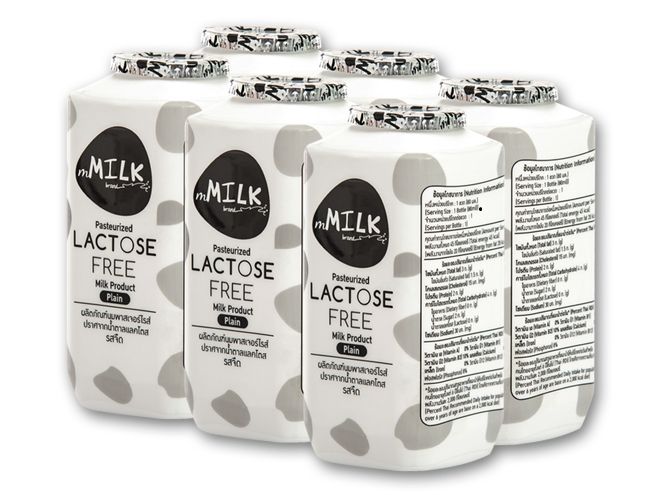 Mmilk Pasteurized Lactose Free Milk 90Ml. Pack 6